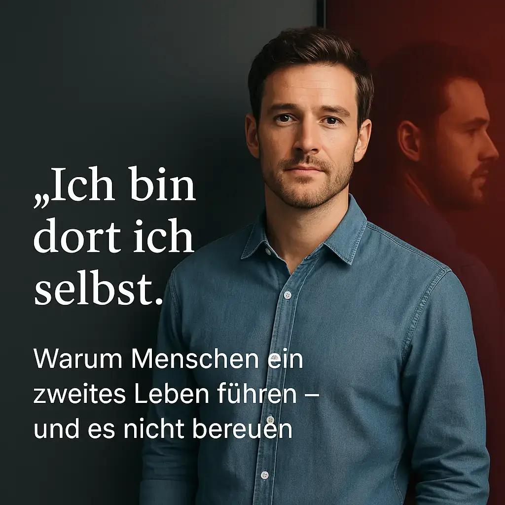 Ein Doppelleben diskret führen. Ich bin dort ich selbst.